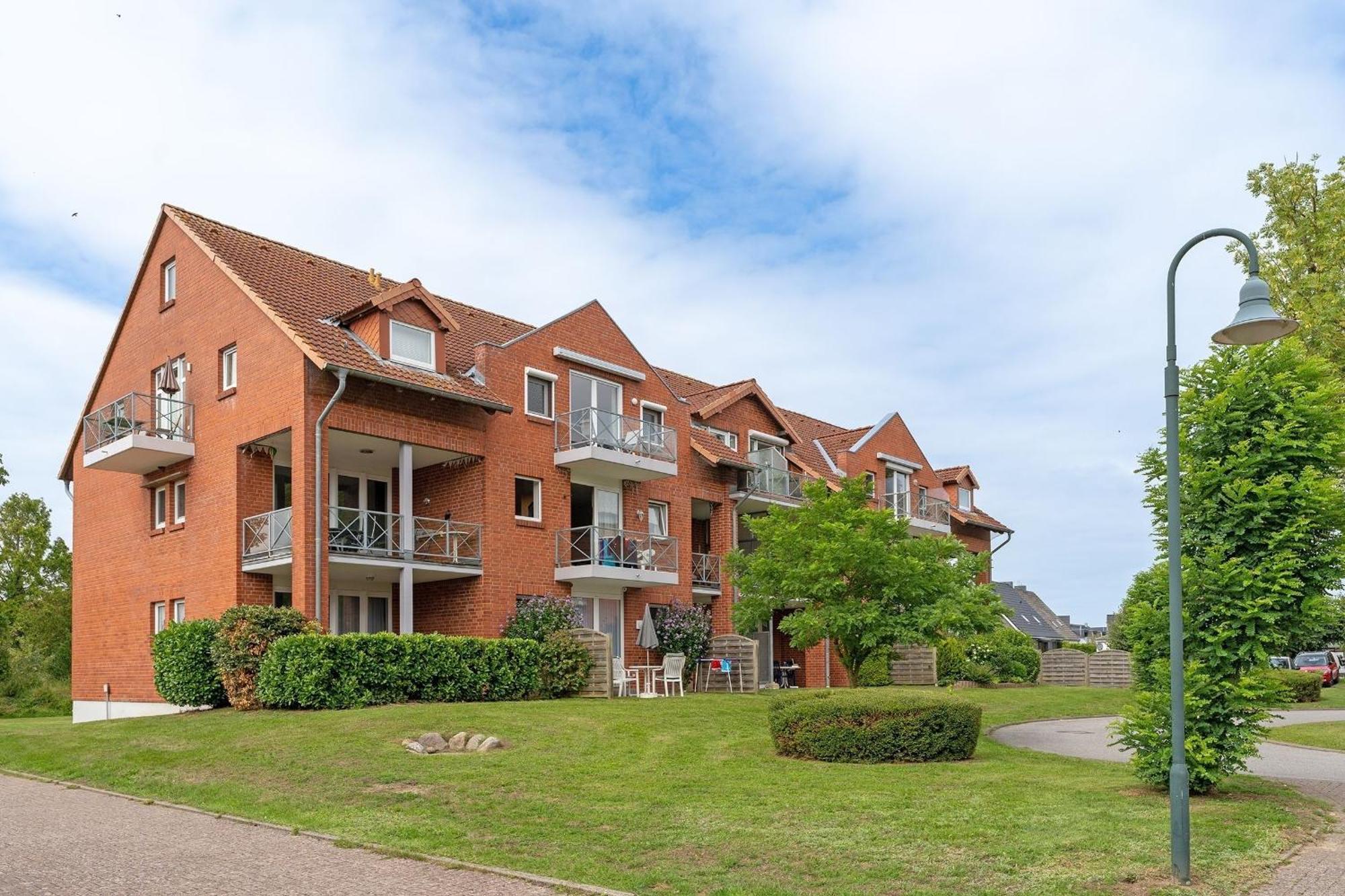 Ferienwohnung Ostsee-Koje mit Terrasse im Kaiserhof 4 Kellenhusen Exterior foto
