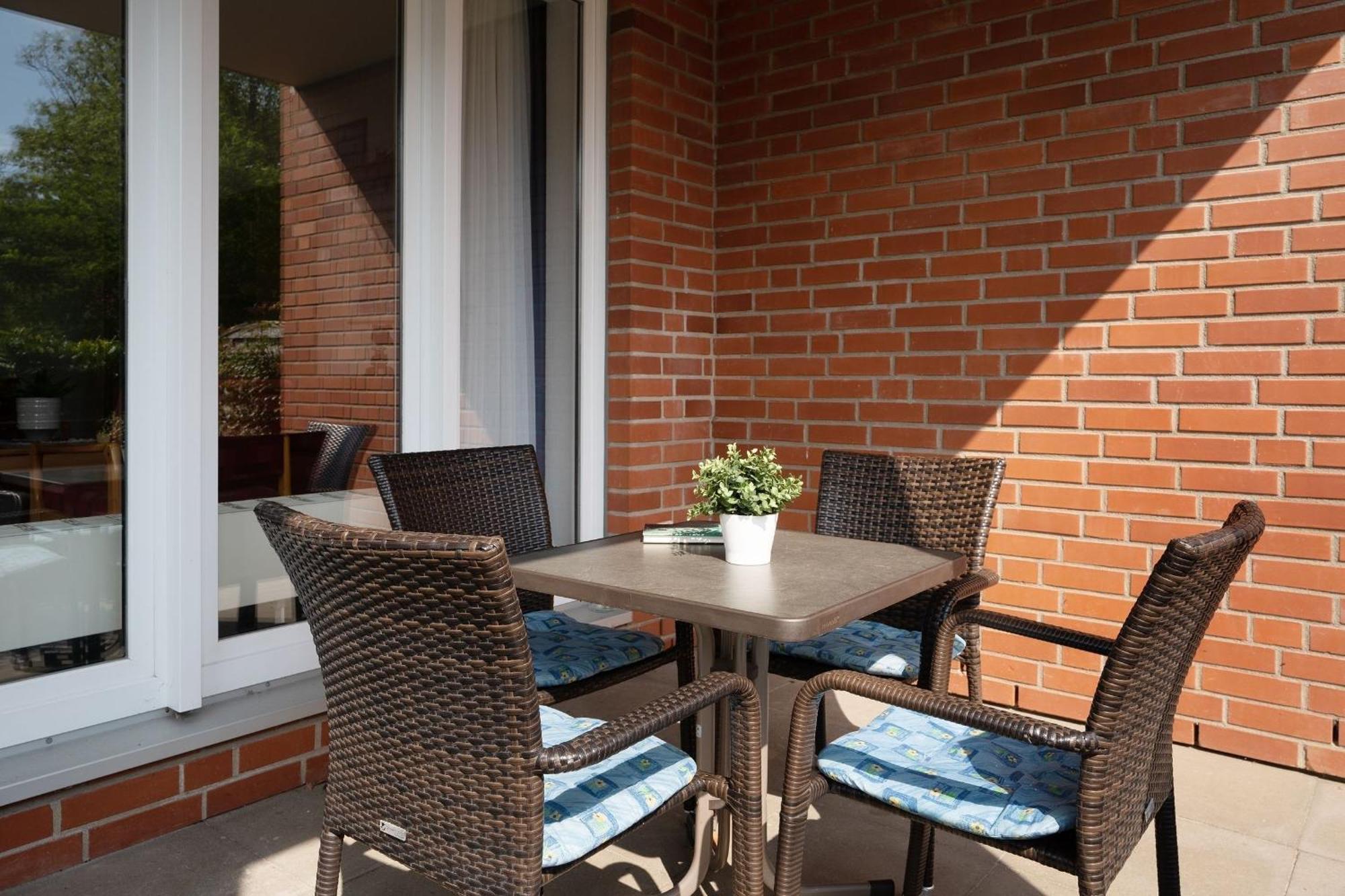 Ferienwohnung Ostsee-Koje mit Terrasse im Kaiserhof 4 Kellenhusen Exterior foto