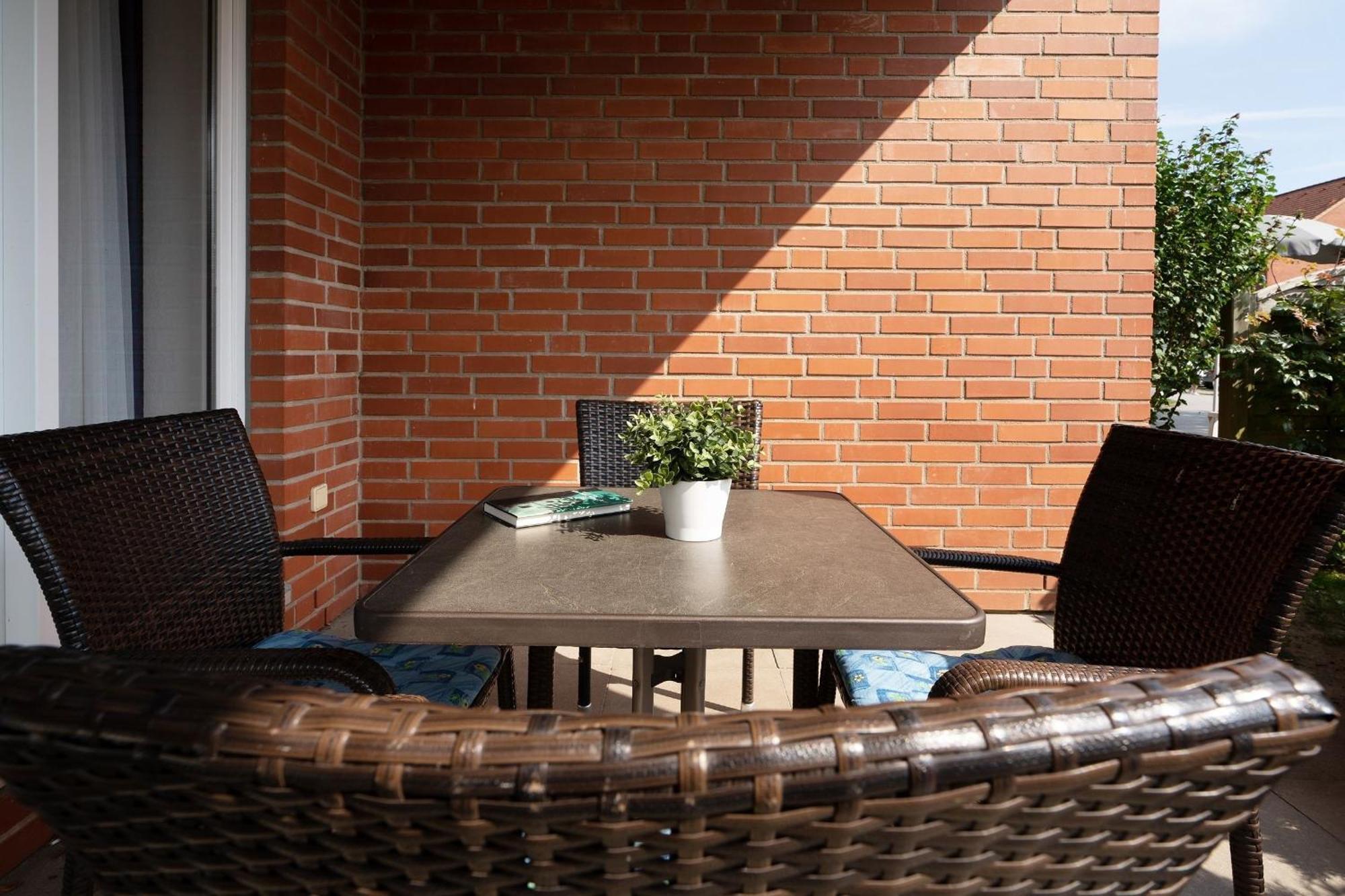 Ferienwohnung Ostsee-Koje mit Terrasse im Kaiserhof 4 Kellenhusen Exterior foto