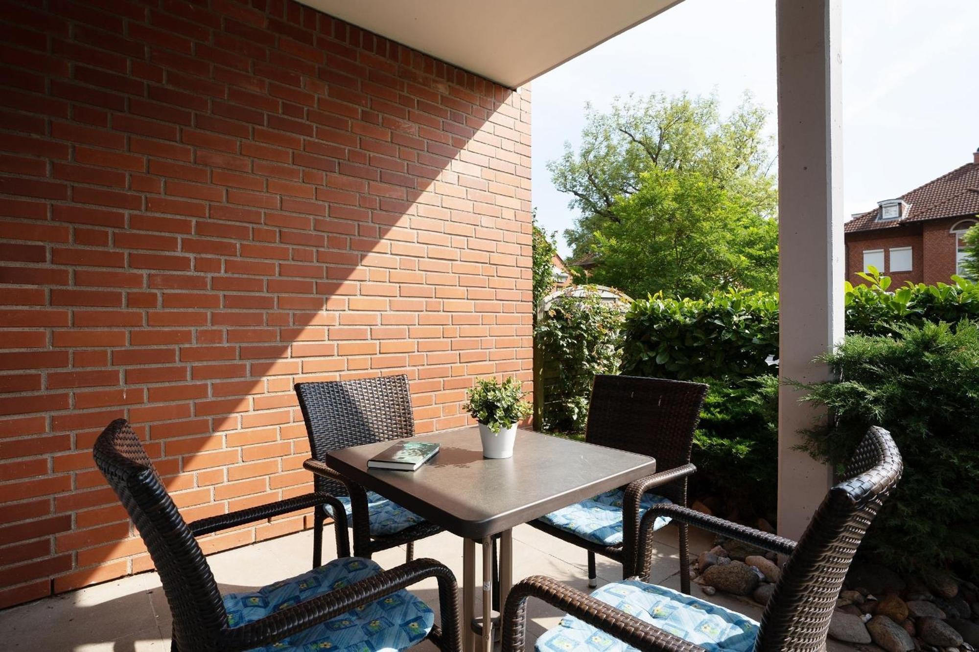 Ferienwohnung Ostsee-Koje mit Terrasse im Kaiserhof 4 Kellenhusen Exterior foto